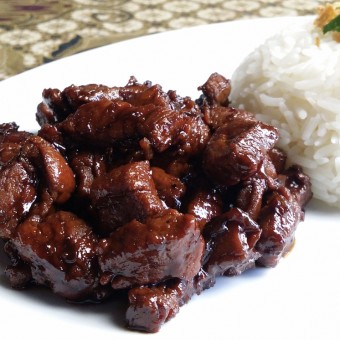 SLOW COOKED PORK IN SWEET SOY SAUCE